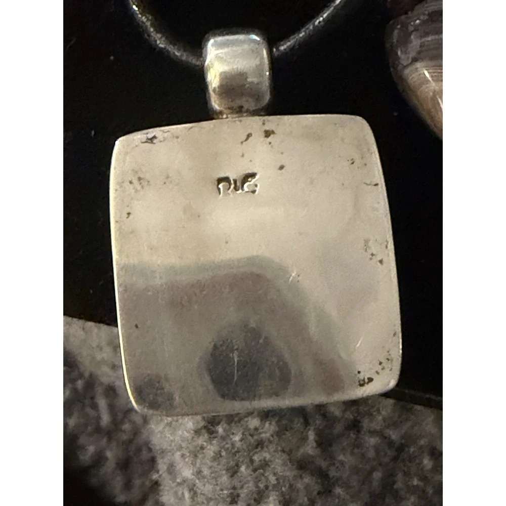 Sterling Silver Jewelry Lot 925 Not Scrap Necklaces Pin Ring Pendant 93 Grams - Picture 7 of 9